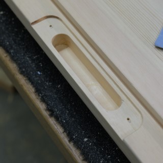 Fräsning av slutblecksspår